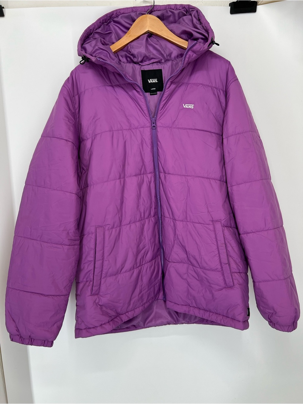 Vans‎ Purple Hooded Puffer Jacket